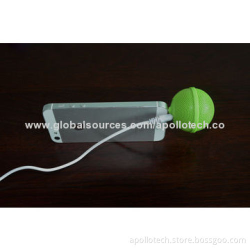 Portable Mini Speakers, Mobile Phone Use, Made of Plastic Material, 500mAh Capacity, Balloon Shaped